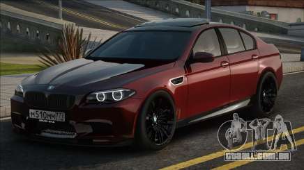 BMW M5 F10 Cereja para GTA San Andreas