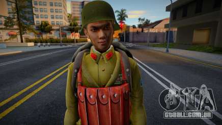 WW2 Chinese Soldier v4 para GTA San Andreas