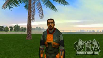 Gordon Freeman Green Eyes para GTA Vice City