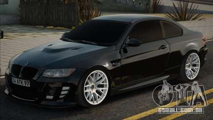 BMW M3 E92 [Black] para GTA San Andreas