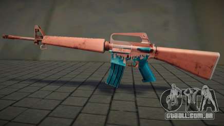 New M4 v7 para GTA San Andreas