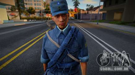 WW2 Chinese Soldier v2 para GTA San Andreas