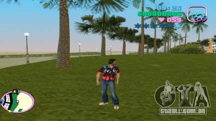 Camisa Nova com Palmeiras para GTA Vice City