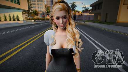 FFVIIR Aerith Gainsborough - Tube Dress para GTA San Andreas