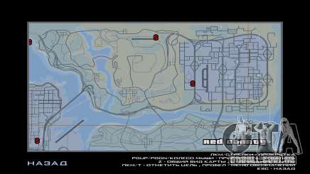 Mapa Transparente para GTA San Andreas