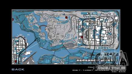 Blue State Map para GTA San Andreas