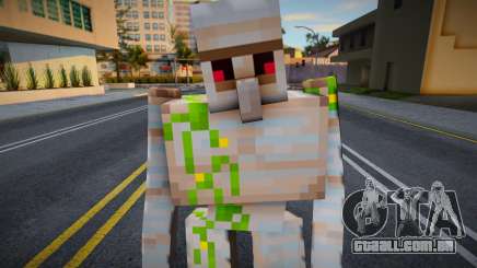 Minecraft Golem para GTA San Andreas