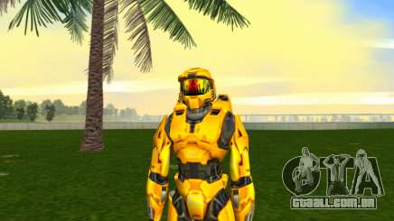 Master Chief Yellow para GTA Vice City