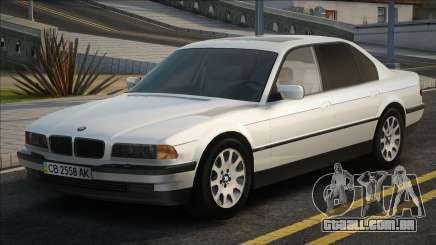 BMW 750I E38 1996 Ukr White para GTA San Andreas