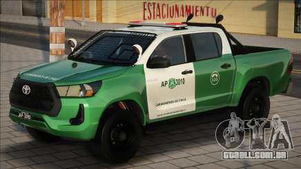 Toyota Hilux Civil Carabineros de Chile para GTA San Andreas