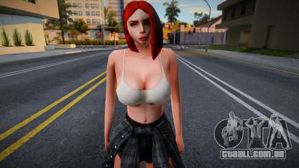 Menina bonito v2 para GTA San Andreas