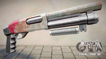 Three Color Gun Chromegun para GTA San Andreas