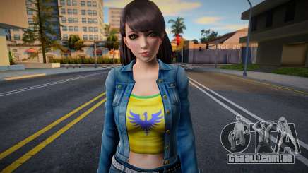 Fatal Frame 5 Haruka Momose - Jacket Jeans v2 para GTA San Andreas