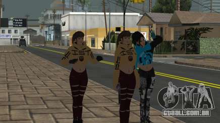 Gangue Meninas Grove para GTA San Andreas