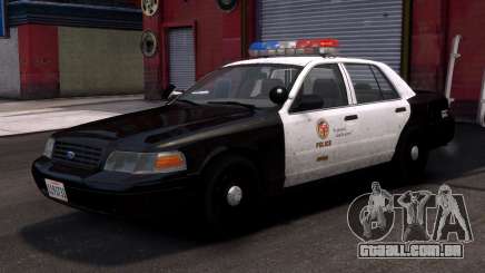 LAPD - 2000 Ford Crown Victoria P71 para GTA 4