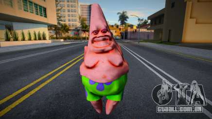 Patricio Estrella Realista de Bob Esponja para GTA San Andreas