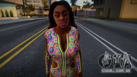 Naomi WWE 2020 v1 para GTA San Andreas