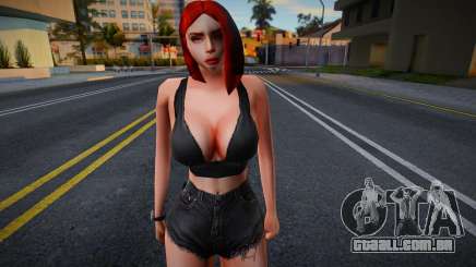 Menina bonito v1 para GTA San Andreas