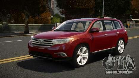 Toyota Highlander OFR para GTA 4