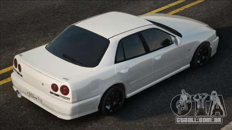 Nissan Skyline White para GTA San Andreas