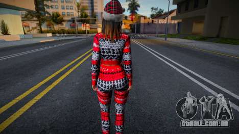 DOAXVV Nanami - Christmas Clothes Set v1 para GTA San Andreas