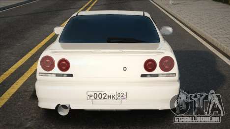 Nissan Skyline White para GTA San Andreas