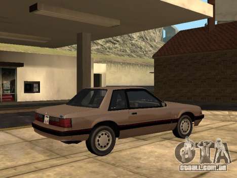 Ford Mustang LX 5.0 Coupe 1991 para GTA San Andreas