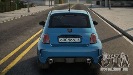 Abarth 500 [Dia CCD] para GTA San Andreas