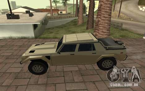 Lamborghini LM002 1989 para GTA San Andreas