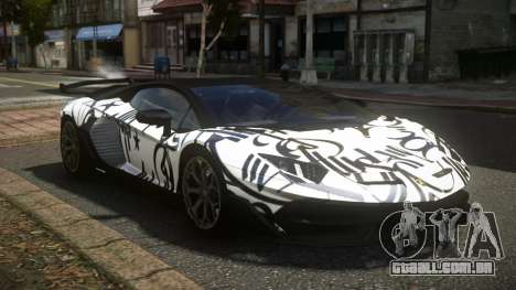 Lamborghini Aventador SV-J S1 para GTA 4