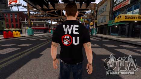 Punks em t-shirts CM Punk da WWE para GTA 4