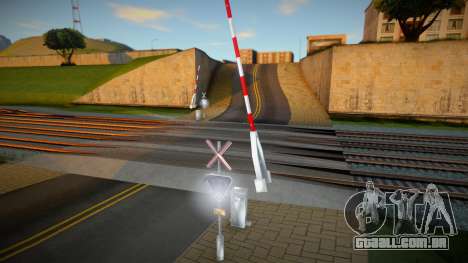 One tracks barrier different Thwo para GTA San Andreas