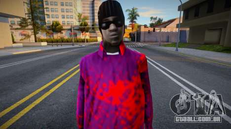 Ballas 3 Zombie para GTA San Andreas