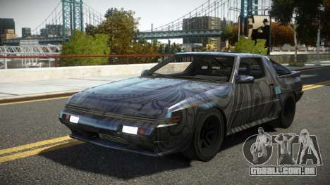 1988 Mitsubishi Starion Turbo 2.0 S3 para GTA 4