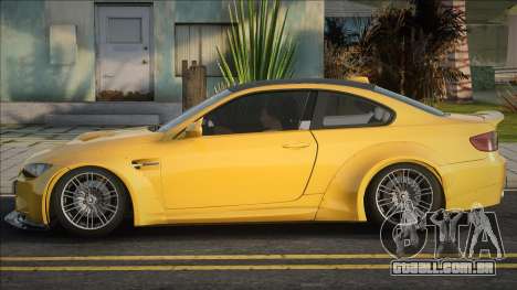 BMW M3 E92 Coupe [Yellow] para GTA San Andreas