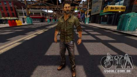 Joel replace player model para GTA 4