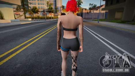 FAZENDO SKIN FEMININA PVP ESTILO para GTA San Andreas