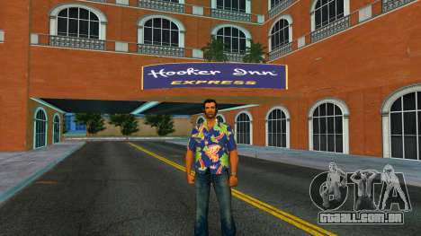 Tommy Bad Shirt para GTA Vice City