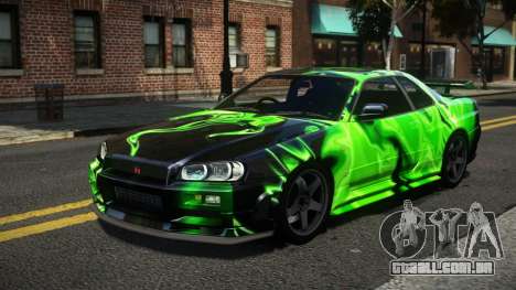 Nissan Skyline R34 R-Sport S7 para GTA 4