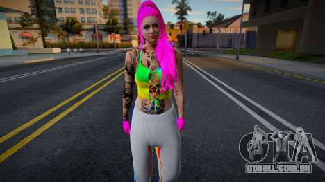 SKIN PVP FEMININA para GTA San Andreas