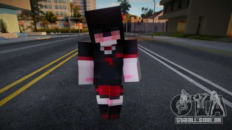 Saya Kisaragi (Blood-C) Minecraft para GTA San Andreas