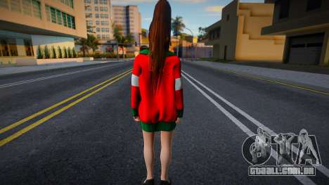 Mai Christmas Sweater para GTA San Andreas