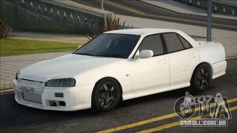 Nissan Skyline White para GTA San Andreas