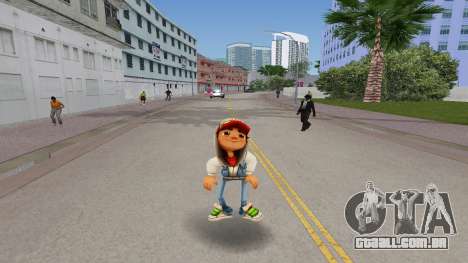 Subway Surfers Player Jack pele para GTA Vice City