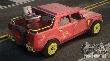 Lamborghini LM002 New Year [CCD] para GTA San Andreas