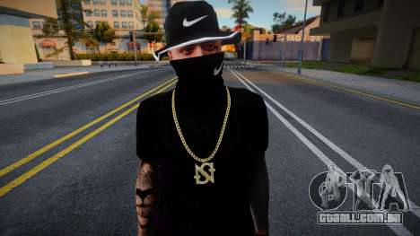 SKIN DE PVP PRETA NS para GTA San Andreas