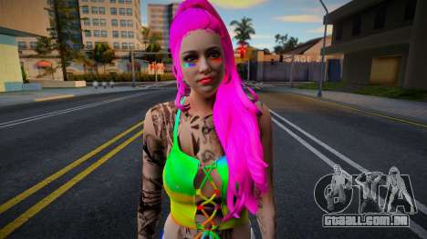 SKIN PVP FEMININA para GTA San Andreas