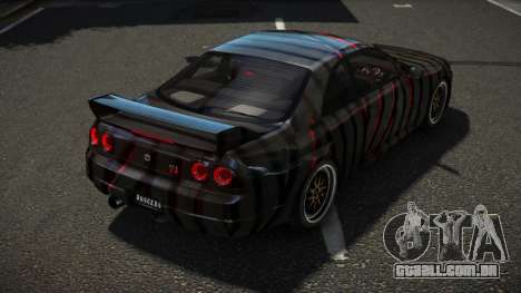 Nissan Skyline R33 R-Ti S11 para GTA 4