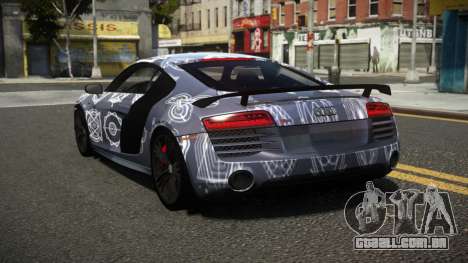 Audi R8 Competition S10 para GTA 4