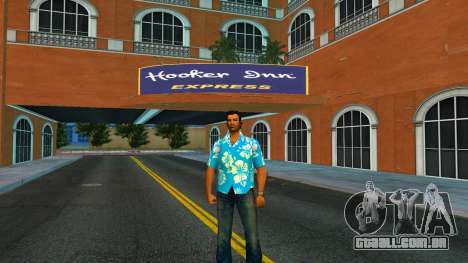 Tommy Light Blue Shirt para GTA Vice City